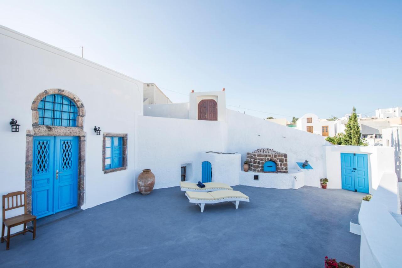 Simantiri Private Villa Megalochori  Luaran gambar