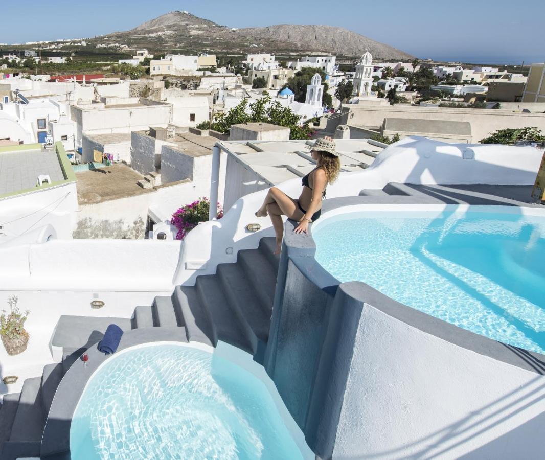 Simantiri Private Villa Megalochori  Luaran gambar