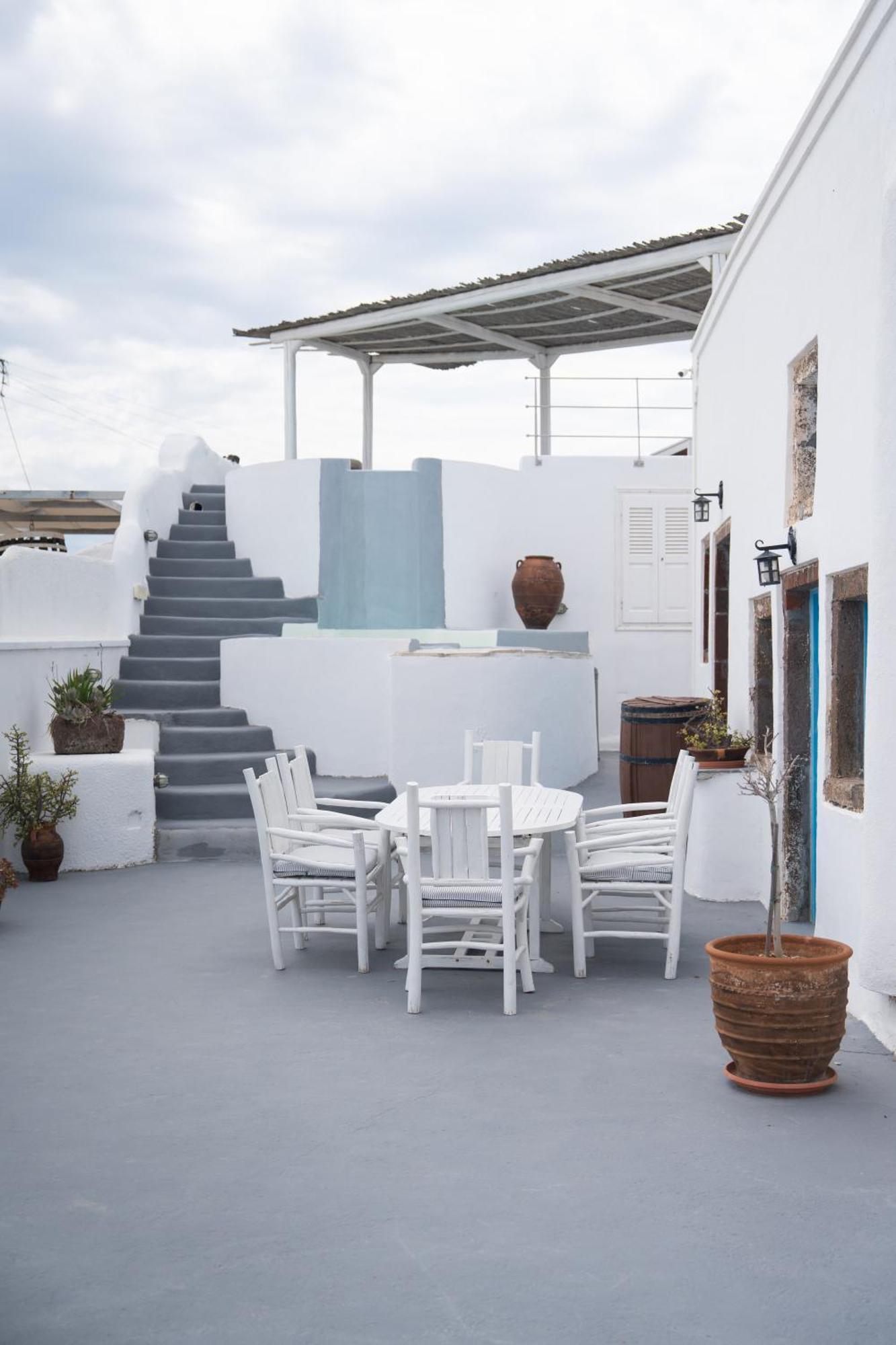 Simantiri Private Villa Megalochori  Luaran gambar