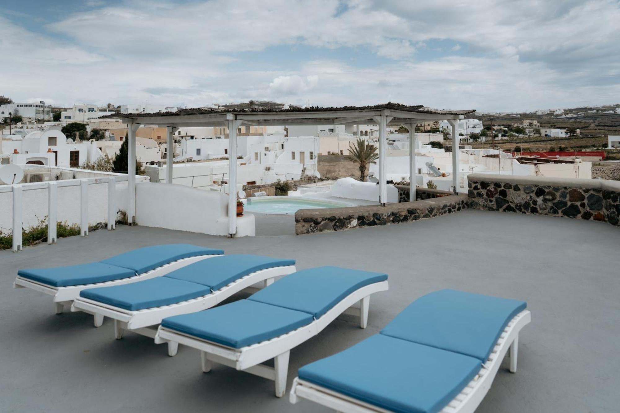 Simantiri Private Villa Megalochori  Luaran gambar