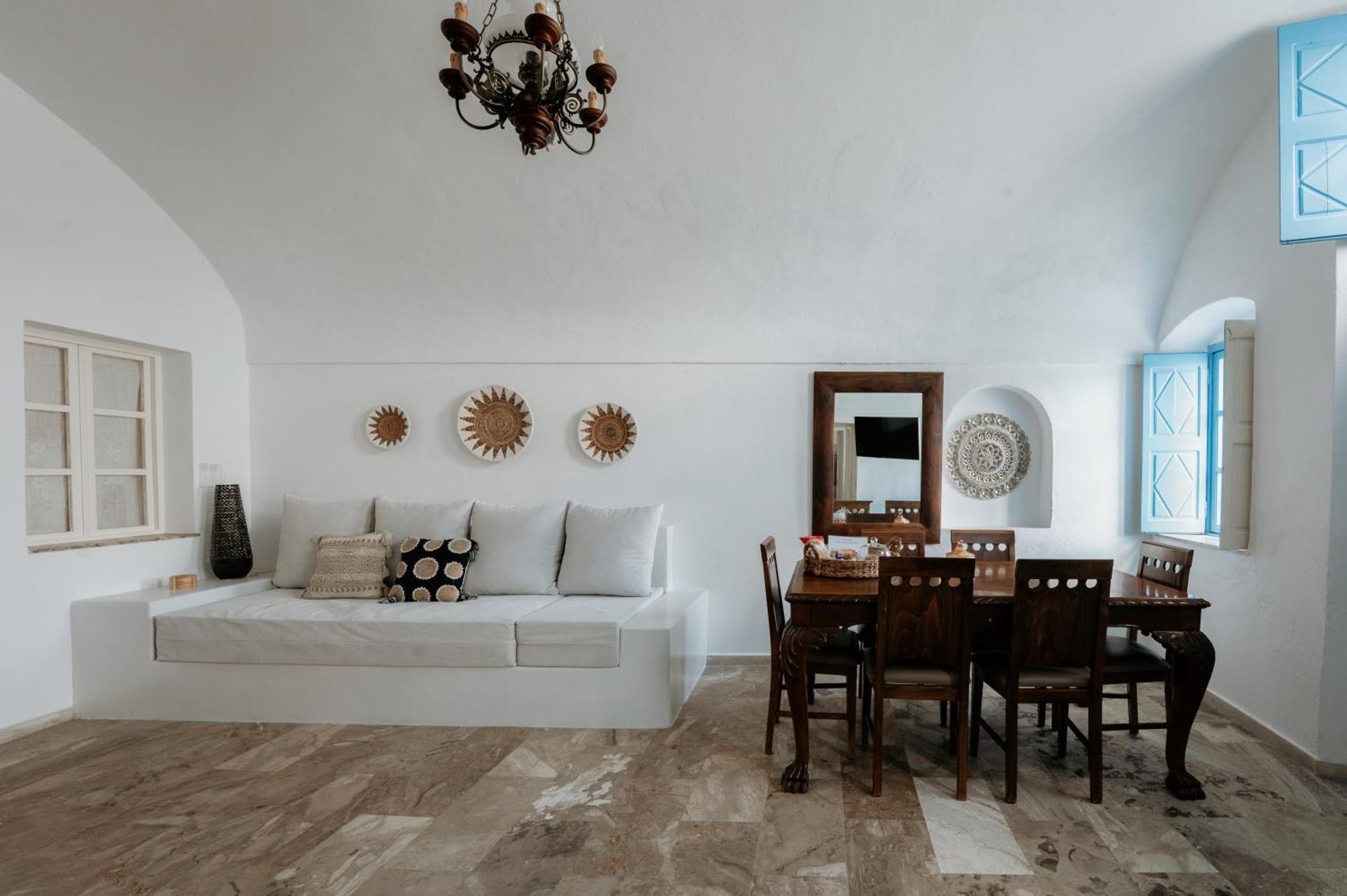 Simantiri Private Villa Megalochori  Luaran gambar