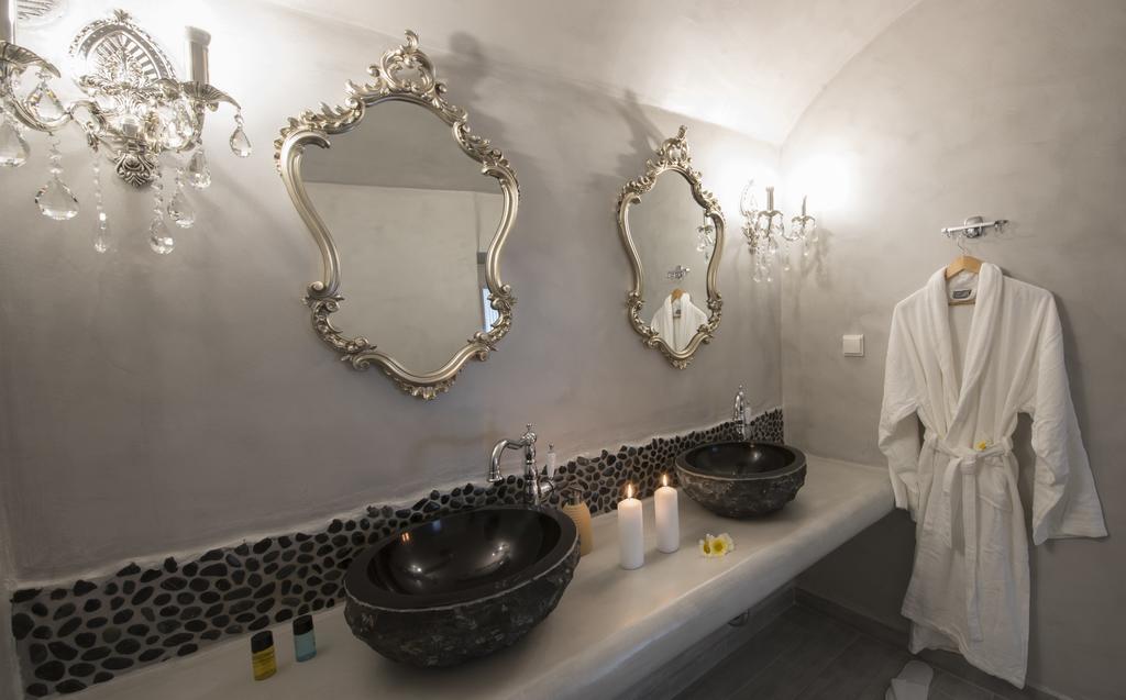 Simantiri Private Villa Megalochori  Luaran gambar